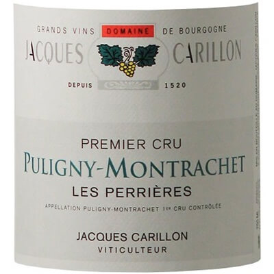 Jacques Carillon Puligny-Montrachet 1er Cru Les Perrieres 2022 (6x75cl)