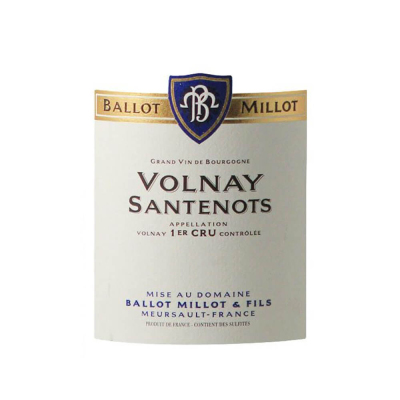 Ballot Millot Volnay 1er Cru Santenots 2022 (6x75cl)