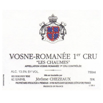 Chezeaux Vosne-Romanee 1er Cru Les Chaumes 2022 (6x75cl)