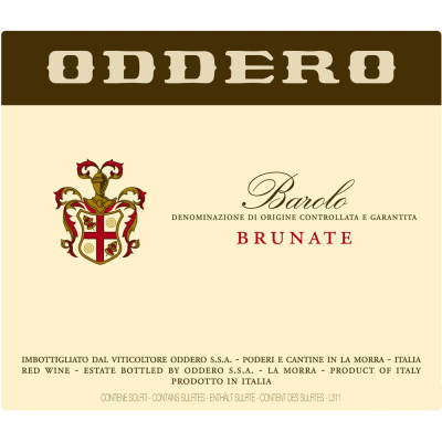 Oddero Barolo Brunate 2017 (1x150cl)