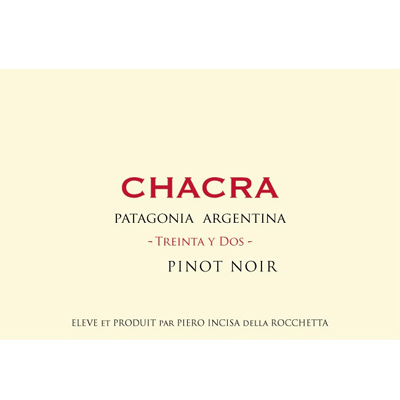 Chacra Pinot Noir Treinta y Dos 32 2020 (6x75cl)
