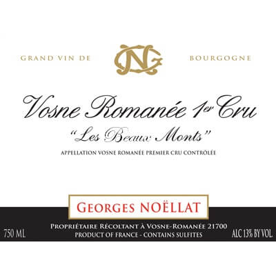Georges Noellat Vosne-Romanee 1er Cru Les Beaux Monts 2022 (3x75cl)
