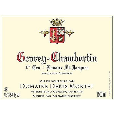 Denis Mortet Gevrey-Chambertin 1er Cru Lavaux Saint-Jacques 2022 (3x150cl)
