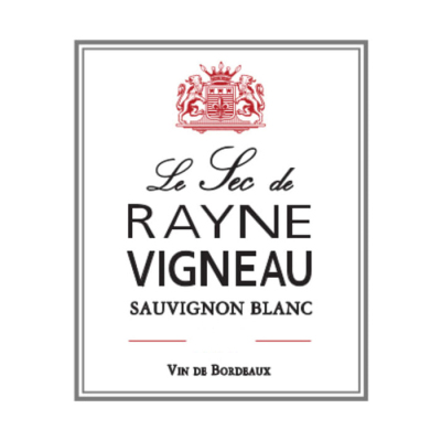 Le Sec de Rayne Vigneau Blanc 2022 (6x75cl)