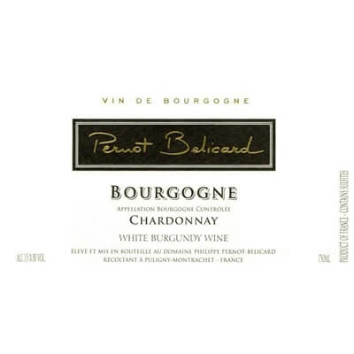 Pernot Belicard Bourgogne Chardonnay 2022 (12x75cl)
