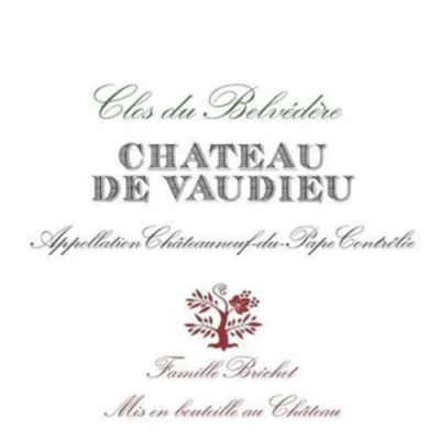 Vaudieu Chateauneuf-du-Pape Blanc Clos du Belvedere Blanc 2021 (6x75cl)