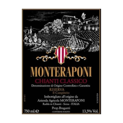 Monteraponi Chianti Classico Riserva Campitello 2016 (6x75cl)