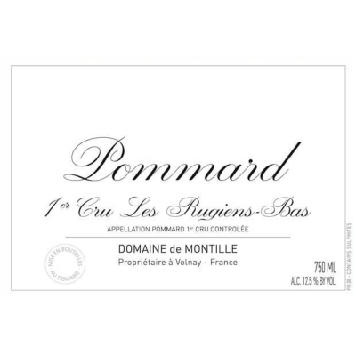De Montille Pommard 1er Cru Les Rugiens Bas 2022 (6x75cl)