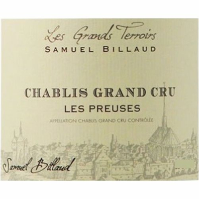 Samuel Billaud Chablis Grand Cru Preuses 2022 (6x75cl)