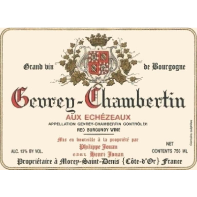 Henri Jouan Gevrey-Chambertin Aux Echezeaux 2022 (1x75cl)