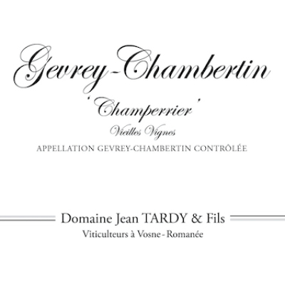 Jean Tardy Gevrey-Chambertin Champerrier Vv 2022 (6x75cl)