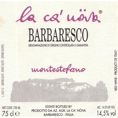 La Ca' Nova Barbaresco Montestefano 2019 (6x75cl)