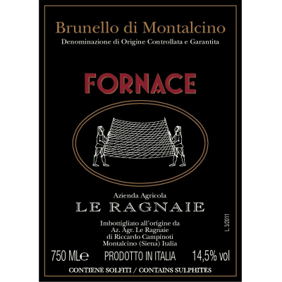 Le Ragnaie Brunello di Montalcino Fornace 2016 (6x75cl)