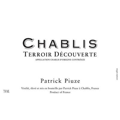 Patrick Piuze Chablis Terroir Decouverte 2022 (12x75cl)