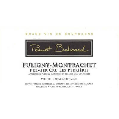 Pernot Belicard Puligny-Montrachet 1er Cru Les Perrieres 2022 (6x75cl)