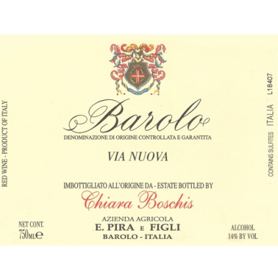 Chiara Boschis (Pira) Barolo Via Nuova 2017 (6x75cl)