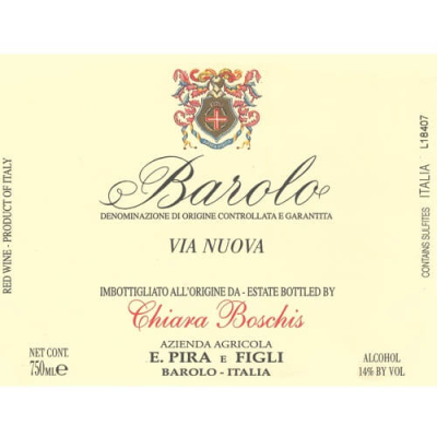 Chiara Boschis (Pira) Barolo Via Nuova 2017 (4x150cl)