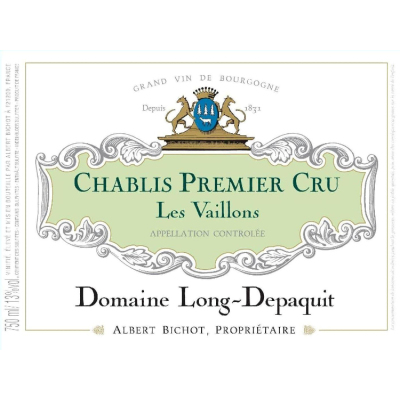 Albert Bichot (Long-Depaquit) Chablis 1er Cru Vaillons 2017 (3x150cl)