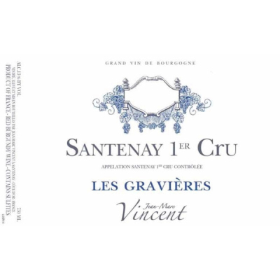 Jean-Marc Vincent Santenay 1er Cru Les Gravieres Rouge 2022 (12x75cl)