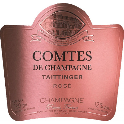 Taittinger Comtes de Champagne Rose 2009 (6x75cl)