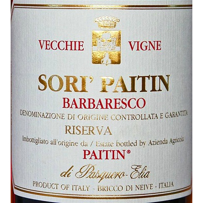 Paitin Barbaresco Riserva Sori Paitin Vecchie Vigne 2015 (6x75cl)