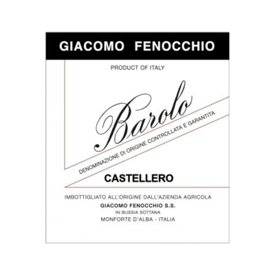 Giacomo Fenocchio Barolo Castellero 2017 (6x75cl)