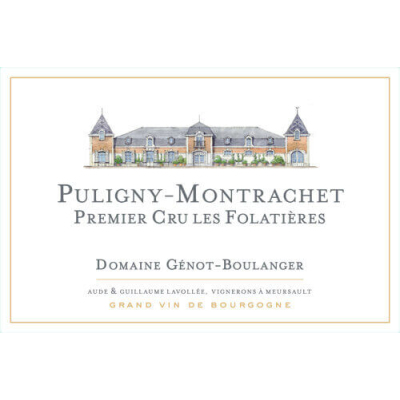 Genot Boulanger Puligny-Montrachet 1er Cru Les Folatieres 2022 (3x150cl)
