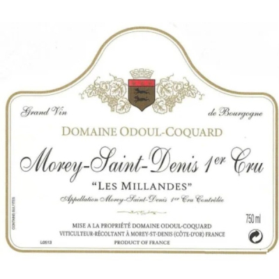 Odoul Coquard Morey-Saint-Denis Les Millandes 2022 (6x75cl)