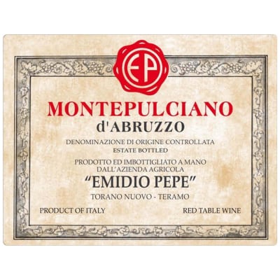 Emidio Pepe Montepulciano d'Abruzzo 2003 (6x75cl)