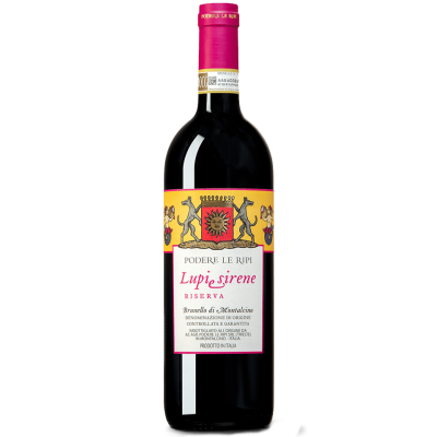 Podere Le Ripi Brunello di Montalcino Lupi Sirene Riserva 2016 (6x75cl)