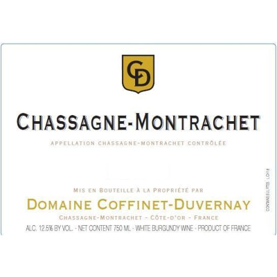 Coffinet-Duvernay Chassagne-Montrachet 2022 (6x75cl)