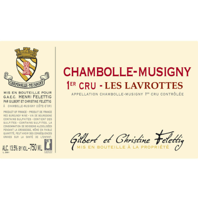 Felettig Chambolle-Musigny 1er Cru Les Lavrottes 2022 (6x75cl)