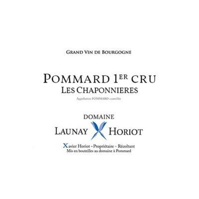 Launay Horiot Pommard 1er Cru Les Chaponnieres 2022 (12x75cl)