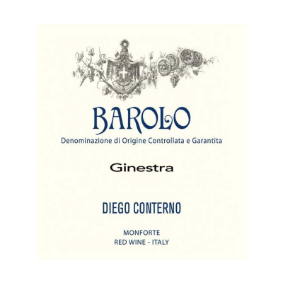 Diego Conterno Barolo Ginestra 2017 (6x75cl)