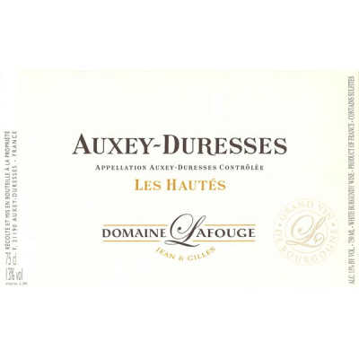 Jean & Gilles Lafouge Auxey Duresses Hautes 2021 (6x75cl)