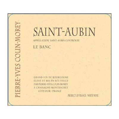 Pierre-Yves Colin-Morey Saint-Aubin le Banc  2022 (8x75cl)