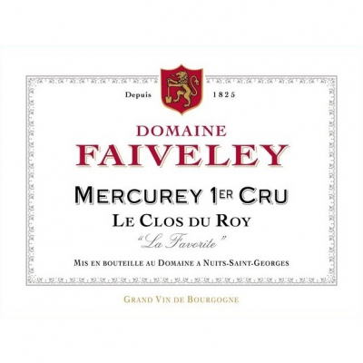 Faiveley Mercurey 1er Cru Clos du Roy La Favorite 2017 (6x75cl)