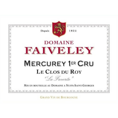 Faiveley Mercurey 1er Cru Clos du Roy La Favorite 2023 (6x75cl)