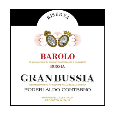 Aldo Conterno Barolo Granbussia Riserva 2009 (1x150cl)