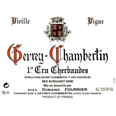 Fourrier Gevrey-Chambertin 1er Cru Les Cherbaudes VV 2022 (1x75cl)