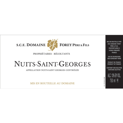 Forey Pere & Fils Nuits-Saint-Georges 2022 (12x75cl)