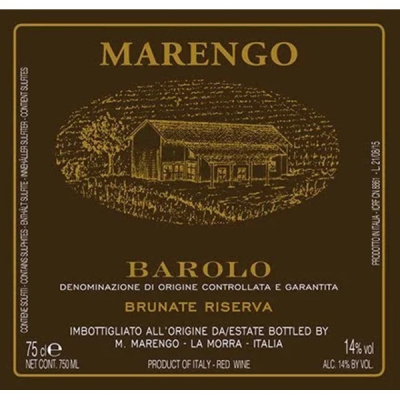 Marengo Barolo Brunate Riserva 2017 (6x75cl)