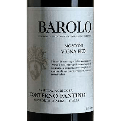 Conterno Fantino Barolo Mosconi Vigna Ped 2017 (12x75cl)
