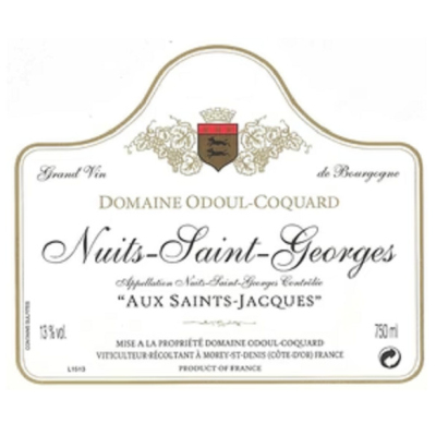 Odoul Coquard Nuits-Saint-Georges Aux Saints-Jacques 2022 (6x75cl)