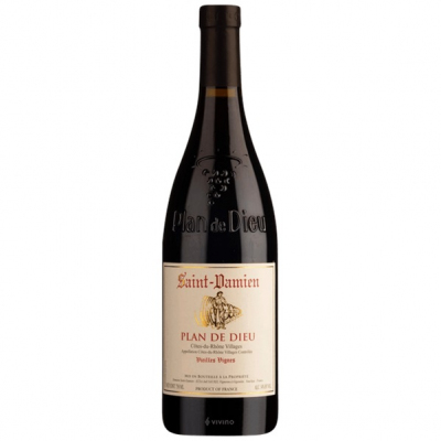 Saint Damien Cotes du Rhone Villages Plan de Dieu Vieilles Vignes 2018 (6x75cl)