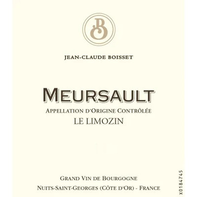 Jean-Claude Boisset Meursault Le Limozin 2022 (6x75cl)