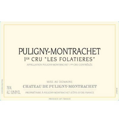 De Montille Puligny-Montrachet 1er Cru Les Folatieres 2022 (12x75cl)