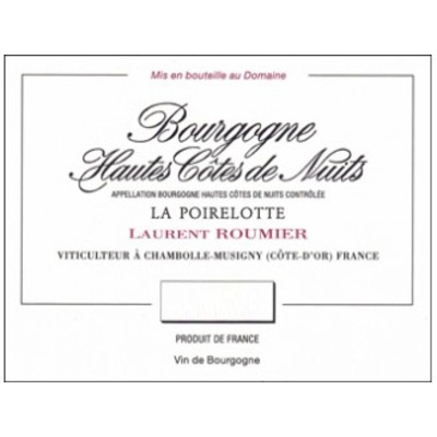 Laurent Roumier Hautes Cotes De Nuits La Poirelotte 2022 (6x75cl)