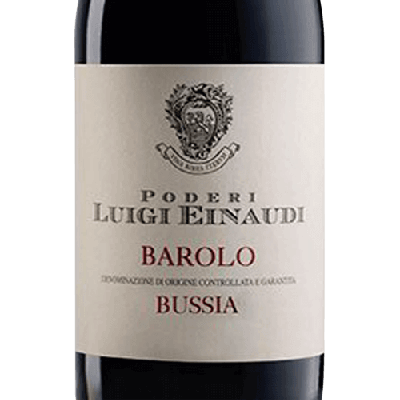 Einaudi Barolo Bussia 2017 (6x75cl)