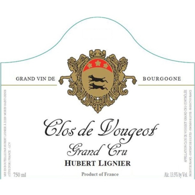 Hubert Lignier Clos de Vougeot Grand Cru 2022 (6x75cl)